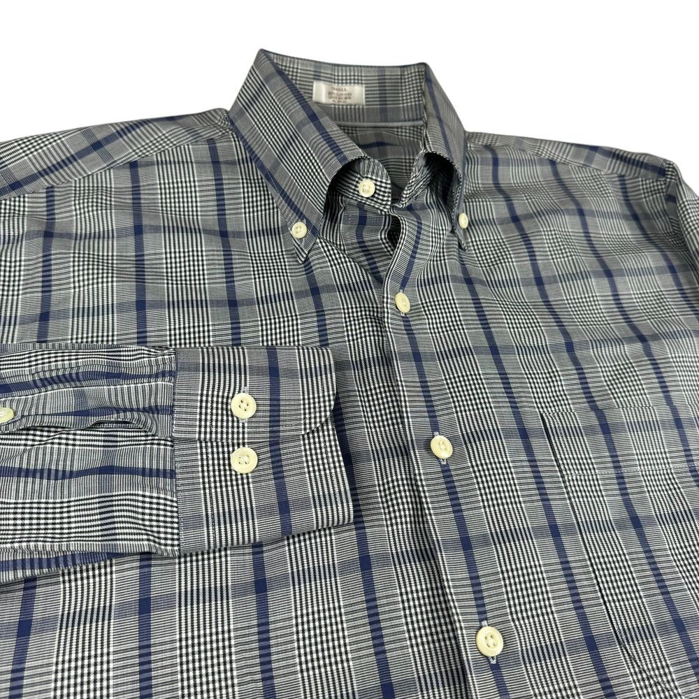 Peter Millar Shirt Men's Small‎ Button Down Preppy Casual Gingham Long Sleeve
